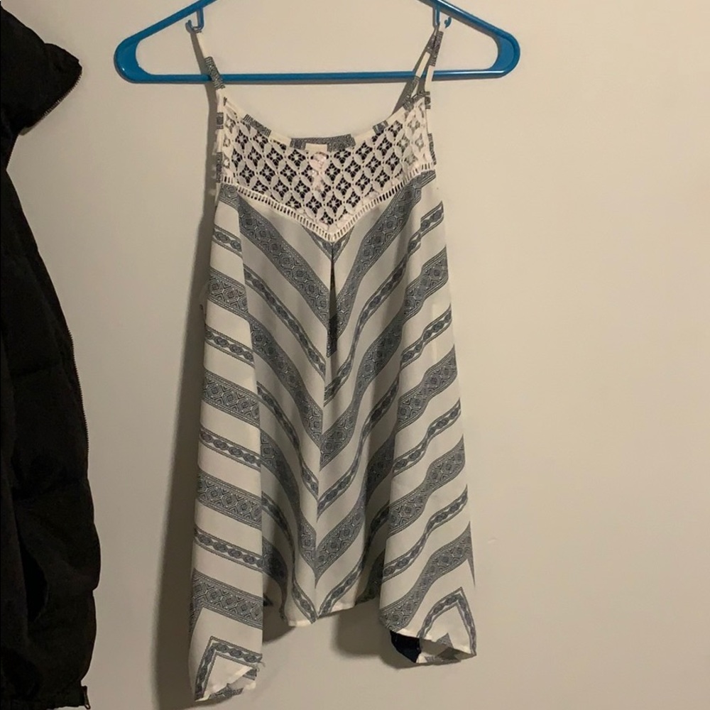 Navy Summer Blouse